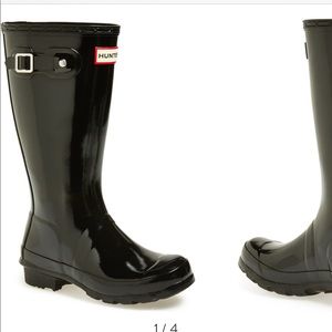 Hunter Boots Excellent condition size Big Kid 4